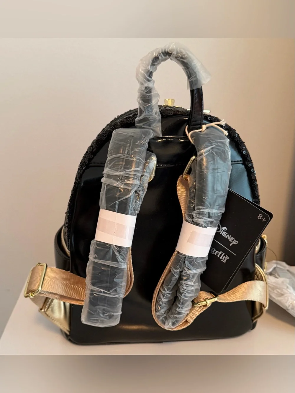 Loungefly x Disney Evil Queen Sequined Figural Mini Backpack